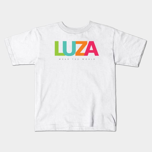 LUZA : wear the world Kids T-Shirt by LIVEUNIQ